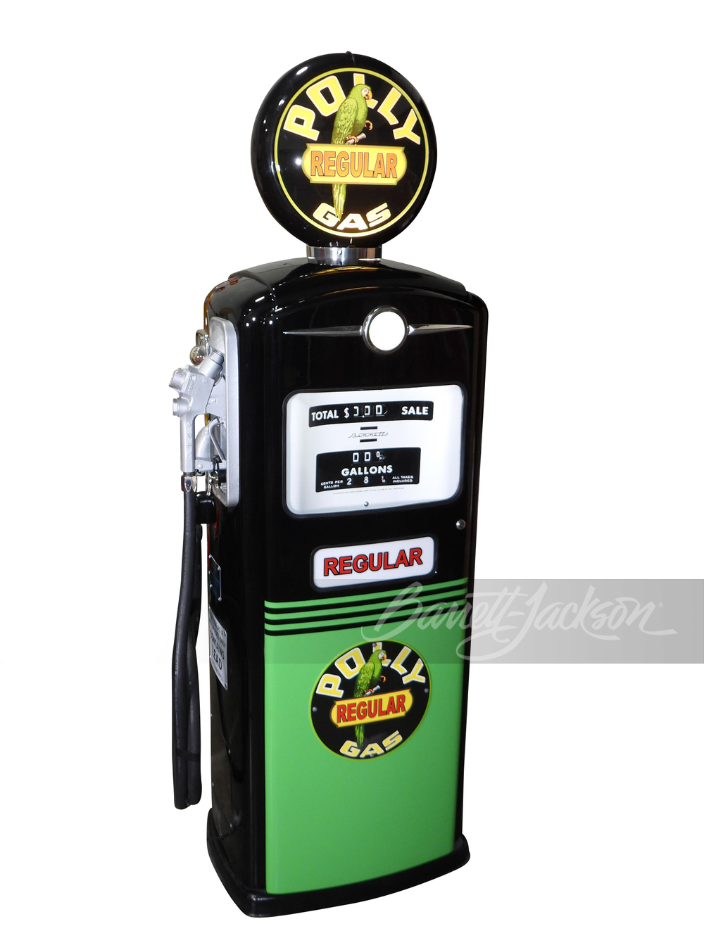 1940S POLLY OIL BENNETT MODEL #656 GAS PUMP - Automobilia