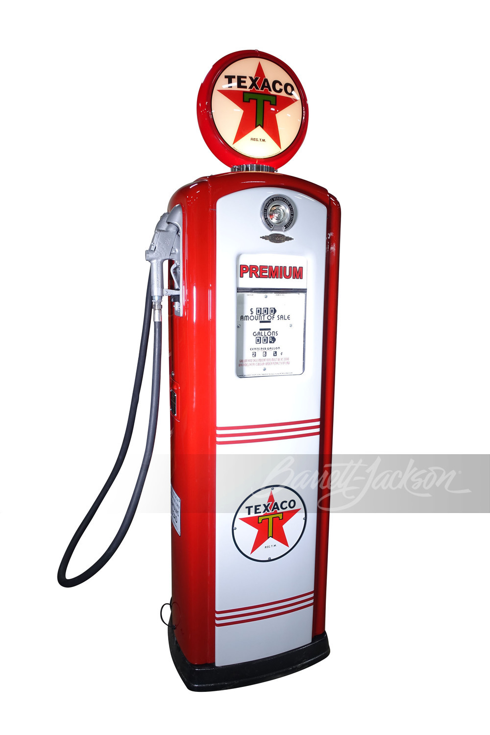 LATE 1940S TEXACO OIL BENNETT MODEL #600 GAS PUMP - Automobilia