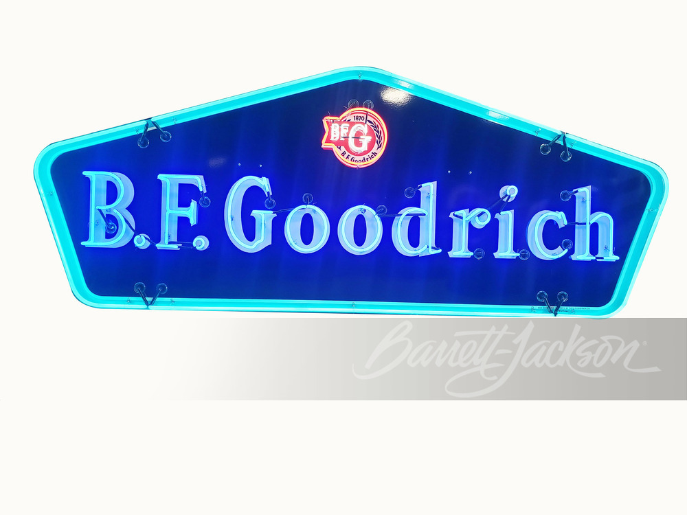 1950S BFGOODRICH NEON PORCELAIN SIGN - Automobilia | Barrett