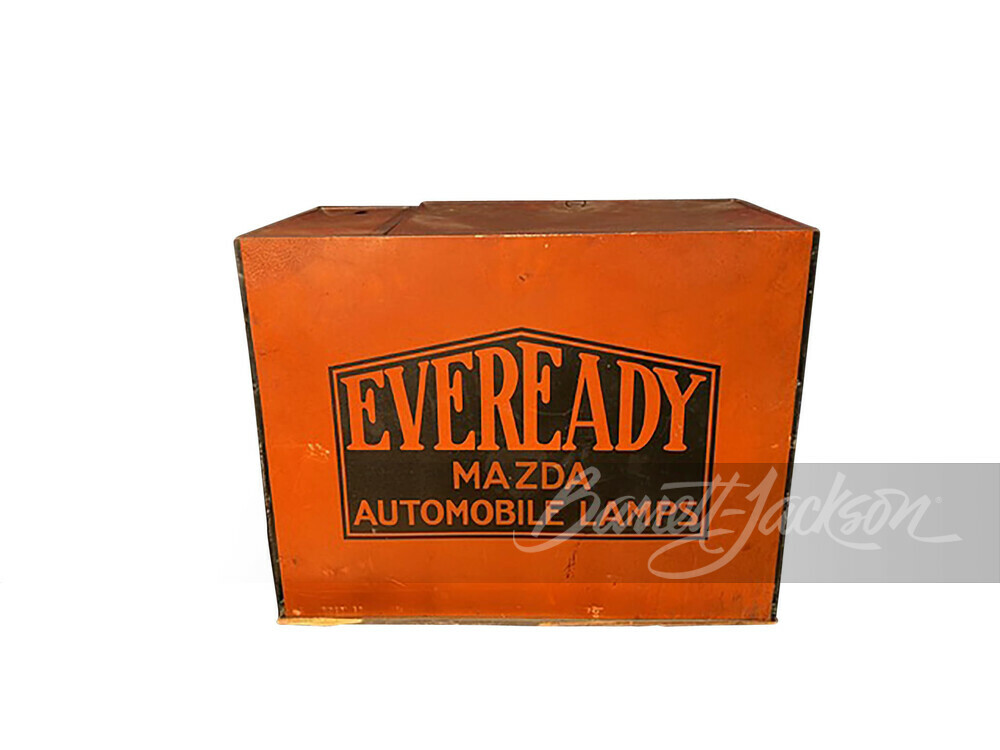 1930S EVEREADY MAZDA LAMPS DISPLAY CABINET - Automobilia | Barrett