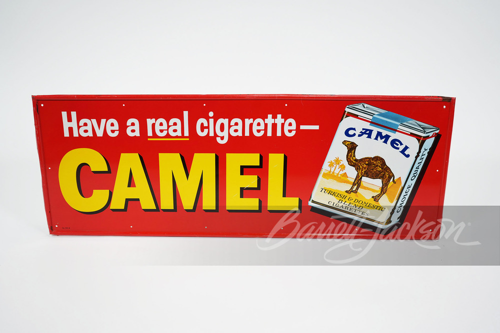 camel cigarettes in a tin Two Vintage Cigarette Tins CIRCA 1960S CAMEL CIGARETTES TIN