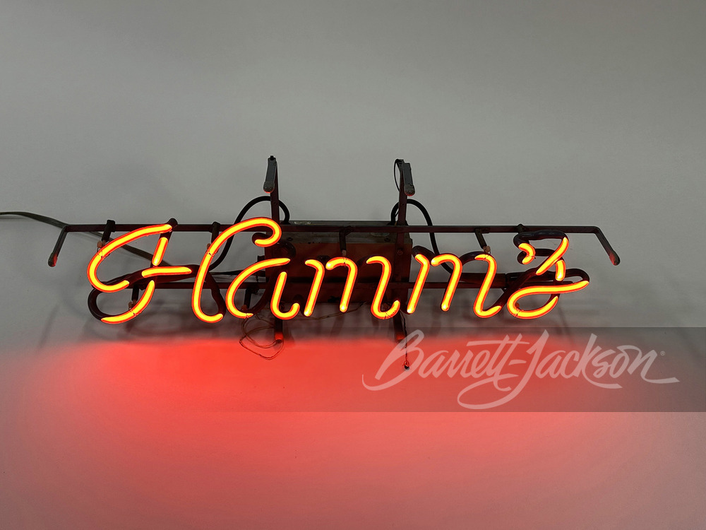VINTAGE HAMM'S BEER NEON SIGN - Automobilia | Barrett-Jackson
