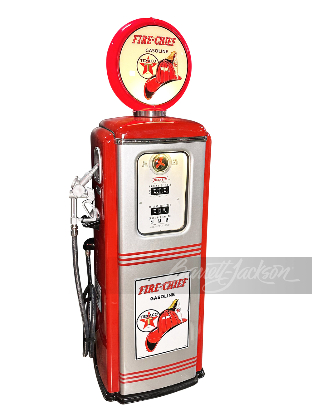 LATE 1940S-EARLY '50S TEXACO FIRE CHIEF GASOLINE TOKHEIM 39 GAS