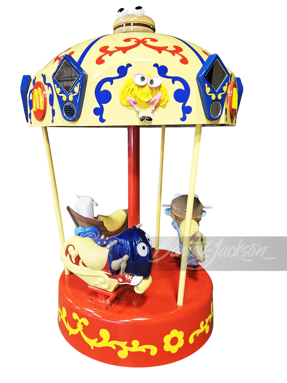 VINTAGE MCDONALD'S MERRY-GO-ROUND KIDDIE-RIDE - Automobilia