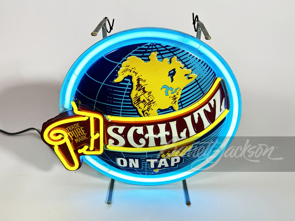 1970S SCHLITZ LIGHTED NEON SIGN - Automobilia | Barrett-Jackson