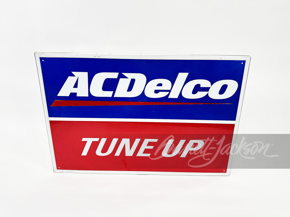VINTAGE AC DELCO TIN SIGN - Automobilia | Barrett-Jackson Auction