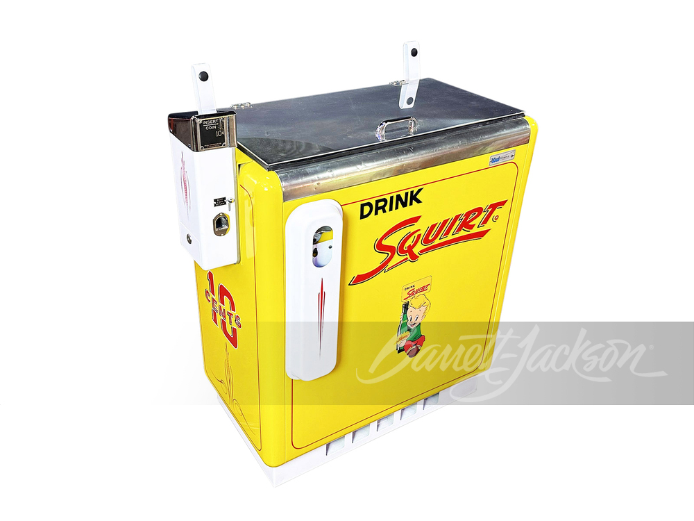 1950S SQUIRT COIN-OPERATED SODA MACHINE - Automobilia | Barrett