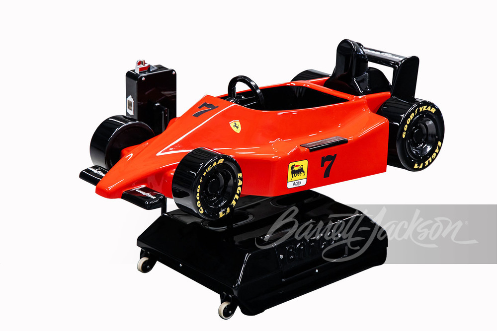 VINTAGE BAFCO FERRARI F1 RACER KIDDIE RIDE - Automobilia | Barrett