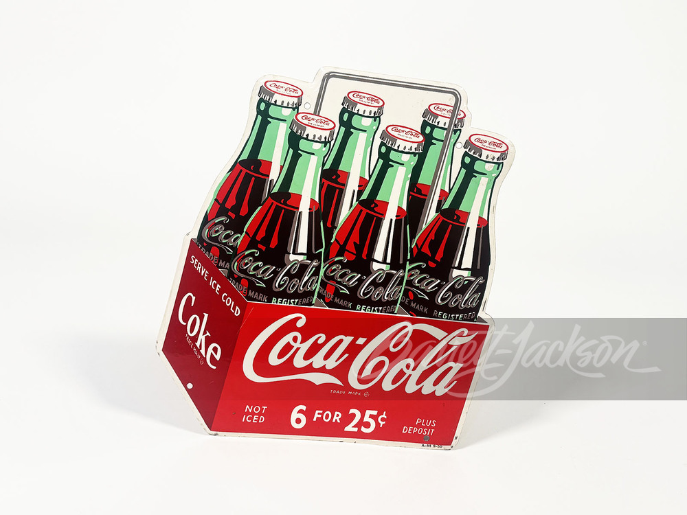 1950 COCA-COLA SIGN - Automobilia | Barrett-Jackson Auction