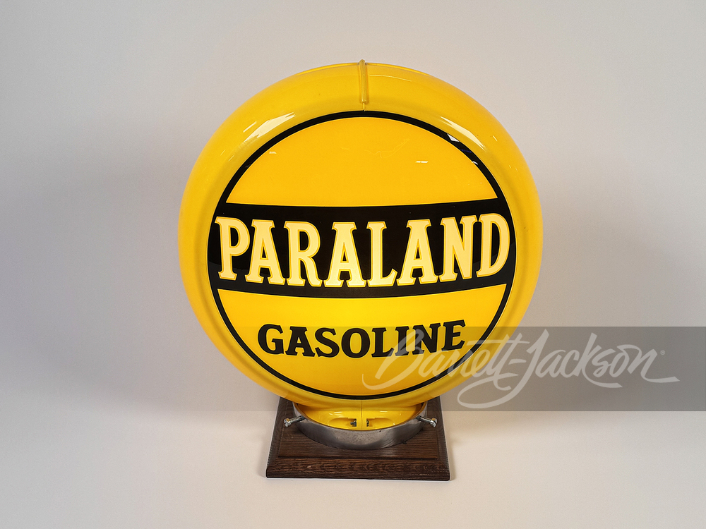 1940S PARALAND GASOLINE GAS PUMP GLOBE - Automobilia | Barrett