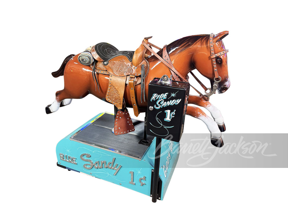 1950S SANDY THE HORSE KIDDIE RIDE - Automobilia | Barrett-Jackson