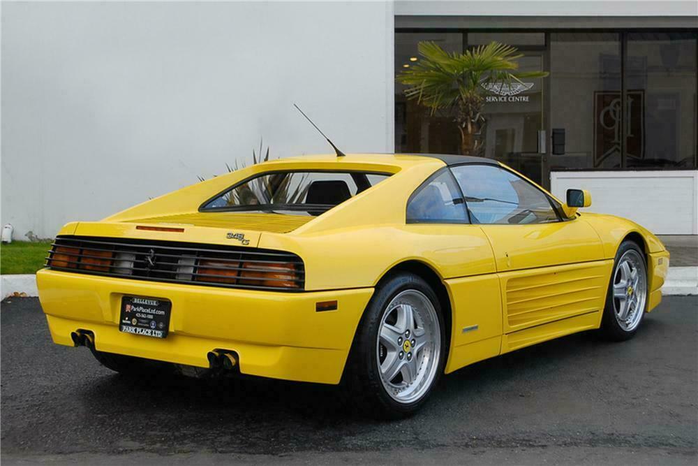 Ferrari 348 TS: verified auction values
