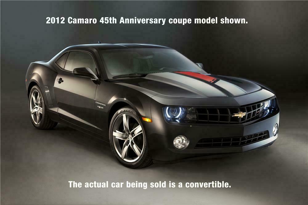 2012 Chevrolet Camaro Convertible: market value and price history