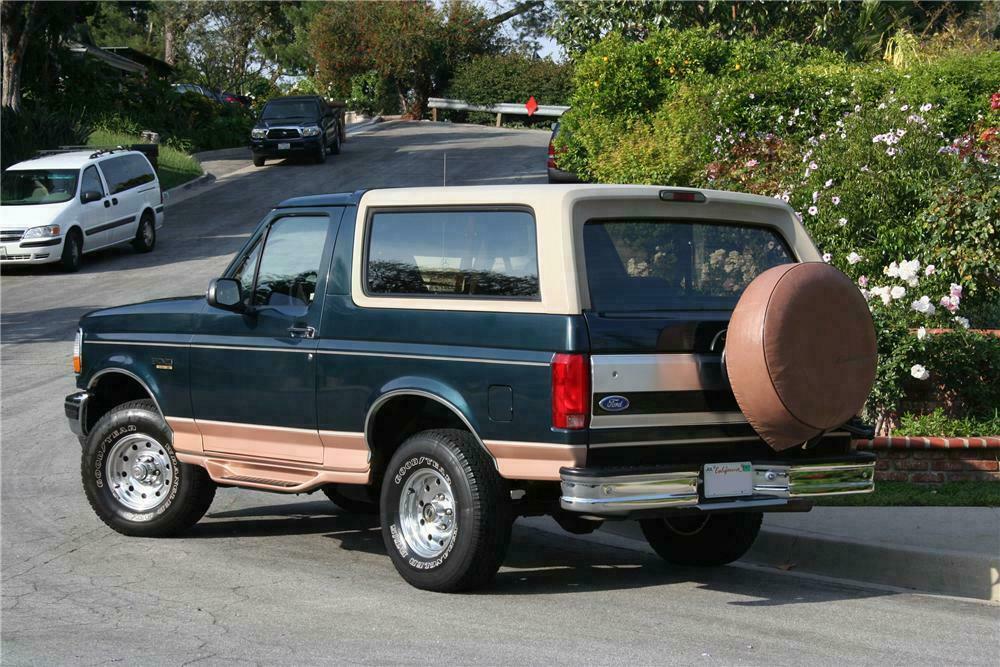 1995 Ford Bronco: market value and price history