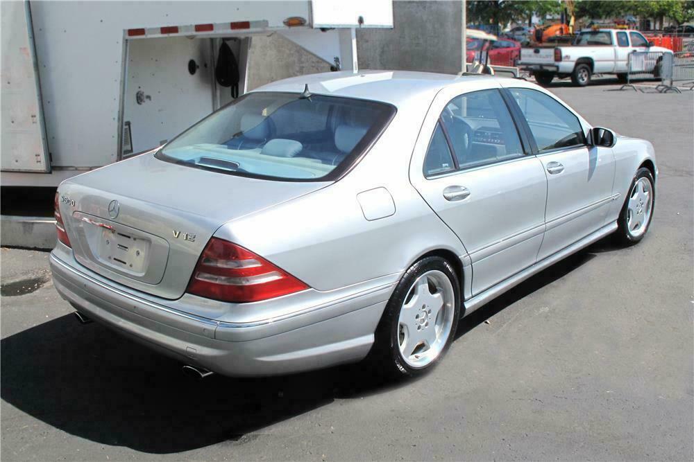 2001 Mercedes-Benz S600: market value and price history
