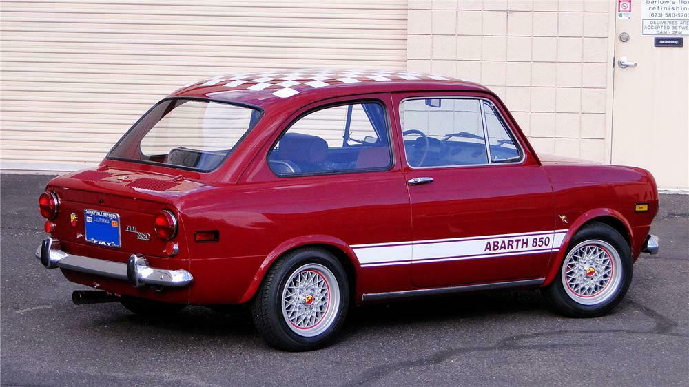 1971 FIAT 850 BERLINA 2 DOOR COUPE - Vehicle | Barrett-Jackson