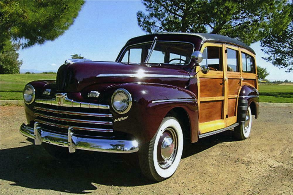 1946 FORD SUPER DELUXE WOODY WAGON - Vehicle | Barrett-Jackson