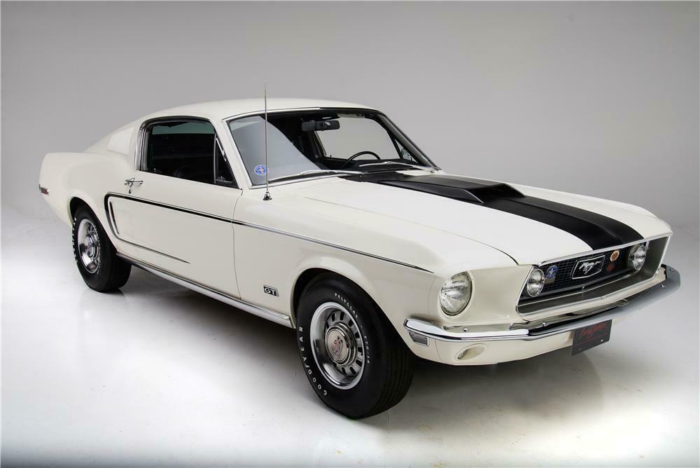 1968 FORD MUSTANG GT 428 CJ FASTBACK - Vehicle | Barrett-Jackson