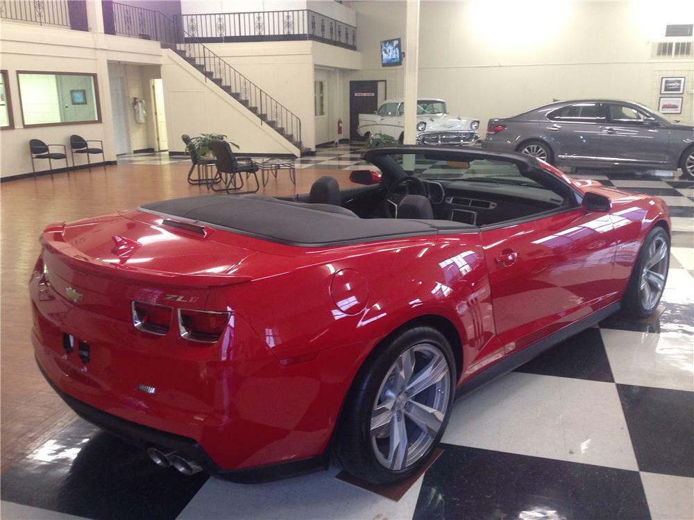 2013 Chevrolet Camaro ZL1 Convertible: market value and price history