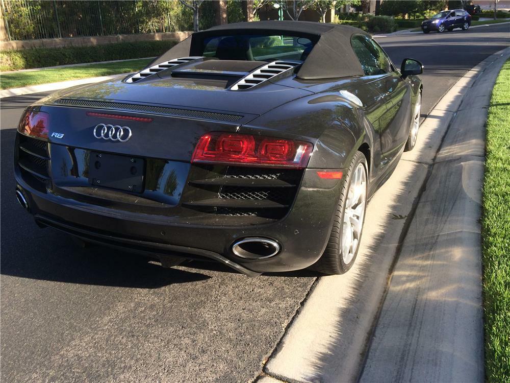 2011 Audi R8 Spyder: market value and price history