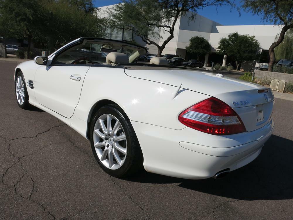 2007 Mercedes-Benz SL550: market value and price history