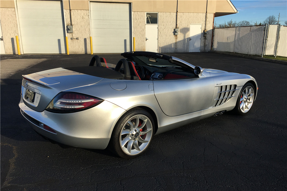 2008 Mercedes-Benz SLR McLaren Roadster: market value and price history