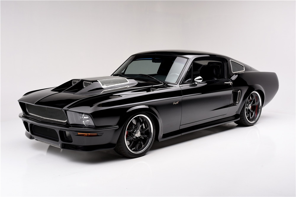 1967 FORD MUSTANG CUSTOM SUPERCHARGED FASTBACK 'OBSIDIAN