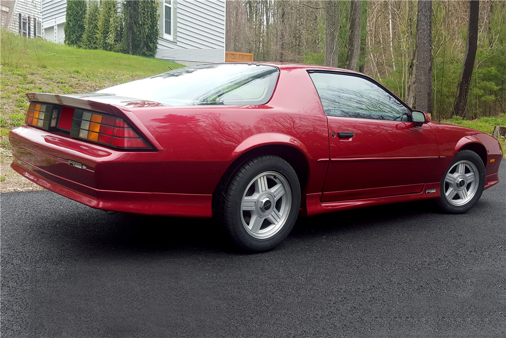1991 Chevrolet Camaro RS Coupe: market value and price history