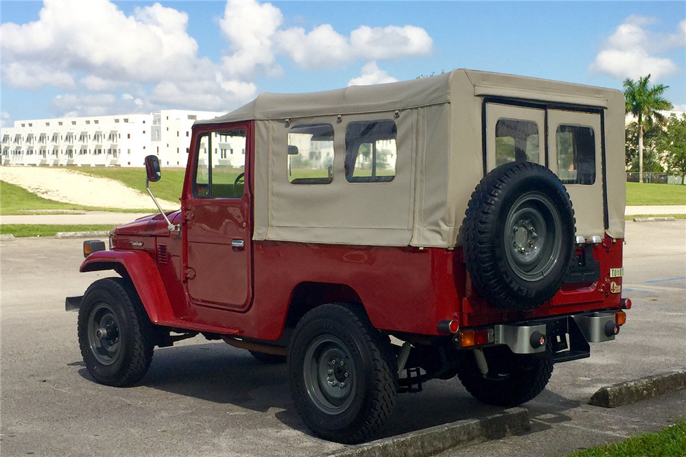 1976 Toyota Land Cruiser FJ43: market value and price history