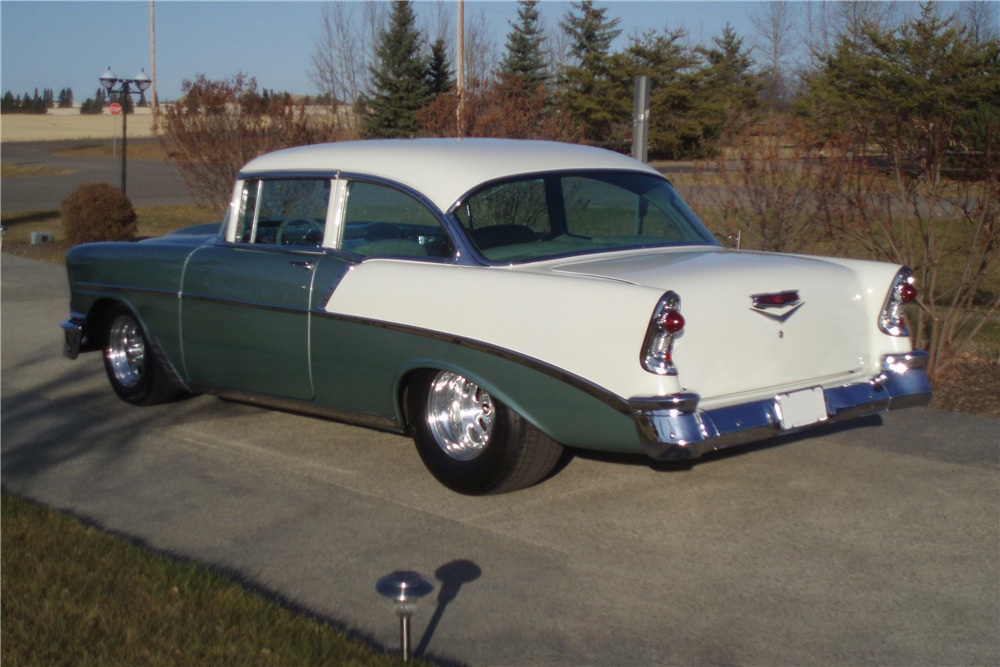中古メック　2台 1956 CHEVROLET 210 CUSTOM 2-DOOR POST - Vehicle | Barrett-Jackson