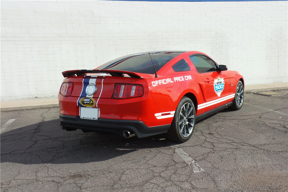 2011 Ford Mustang GT California Special Coupe Daytona 500 Pace Car: market value and price history