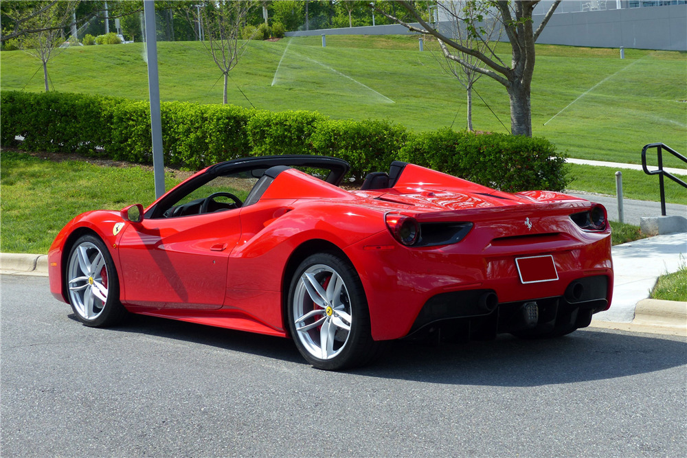 2017 Ferrari 488 Spider: market value and price history