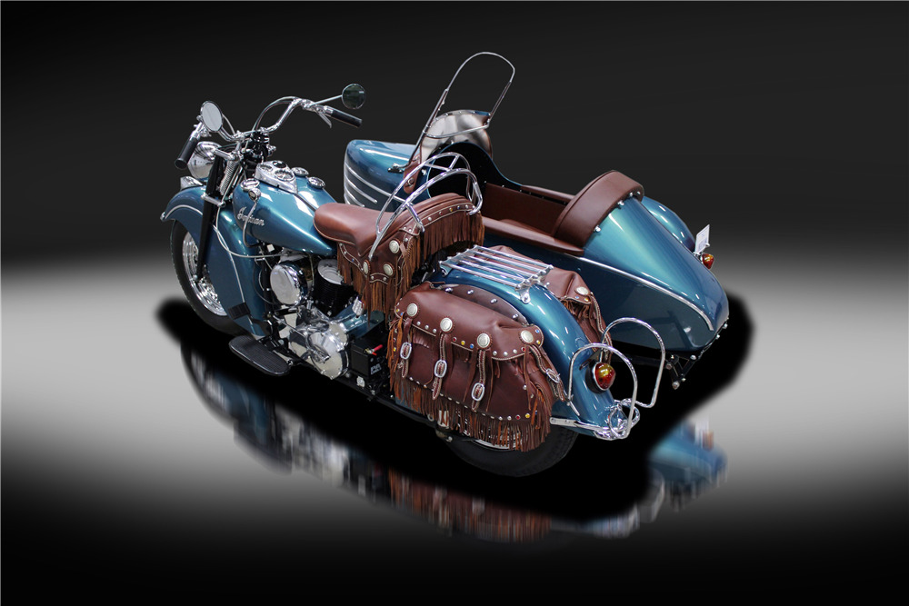 1947 INDIAN CHIEF MOTORCYCLE WITH SIDECAR - Vehicle | Barrett