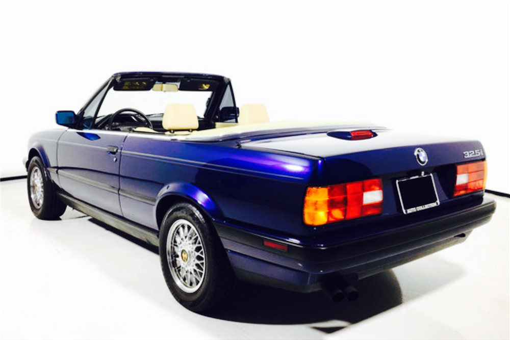 1991 BMW 325i Convertible: market value and price history