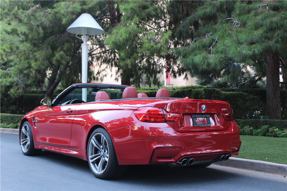 2015 BMW M4 Convertible: market value and price history