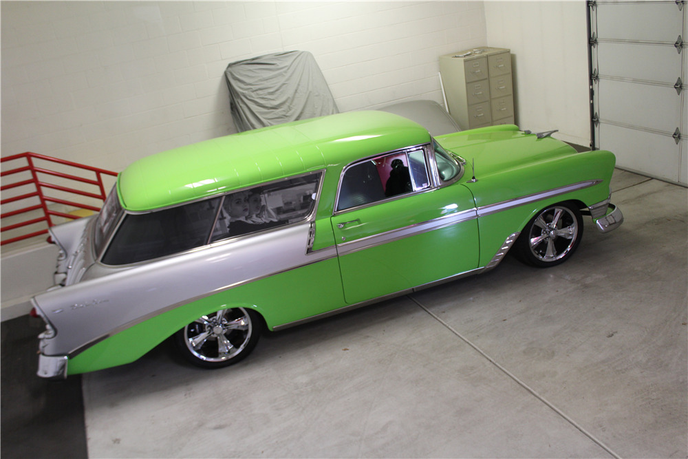 1956 CHEVROLET NOMAD CUSTOM WAGON - Vehicle | Barrett-Jackson