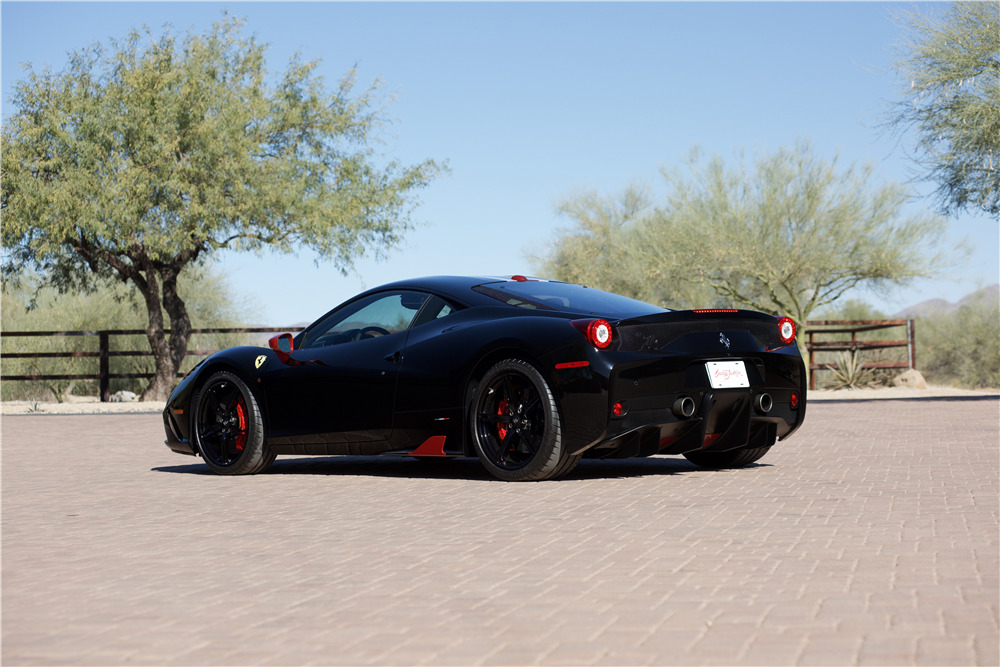Ferrari 458 Italia: verified auction values