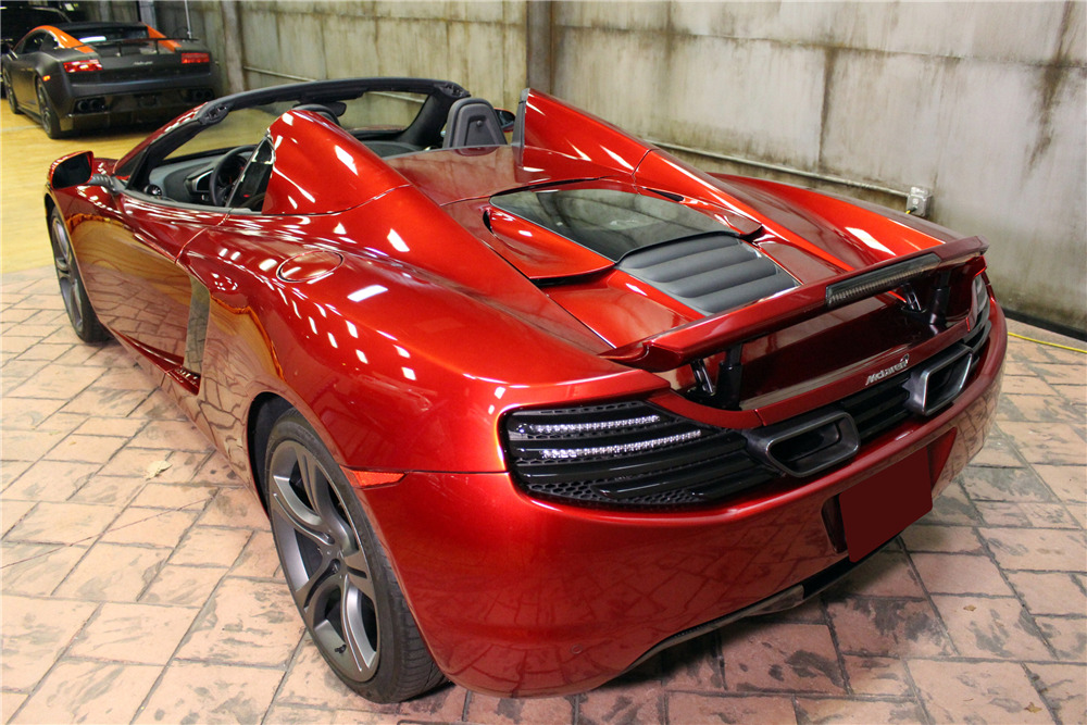 2013 McLaren 12C Spider: market value and price history