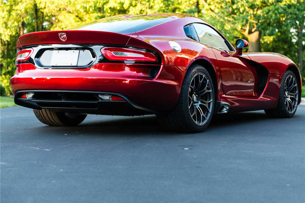 2013 SRT Viper GTS: market value and price history