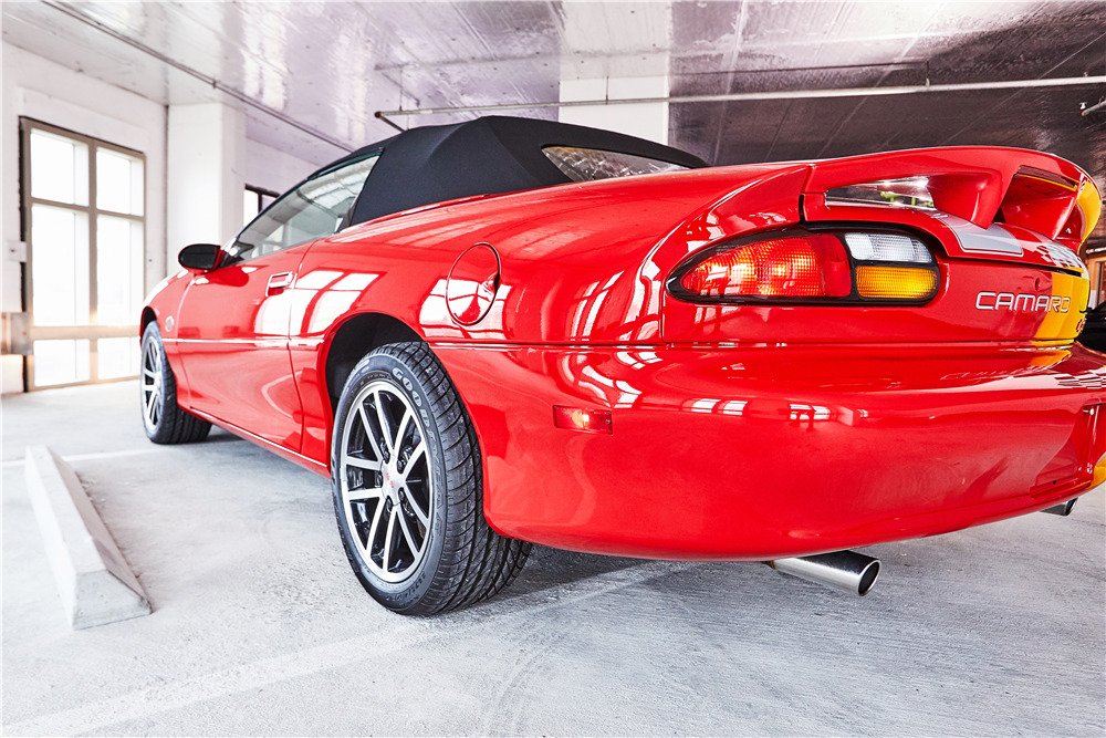 2002 Chevrolet Camaro SS Convertible: market value and price history