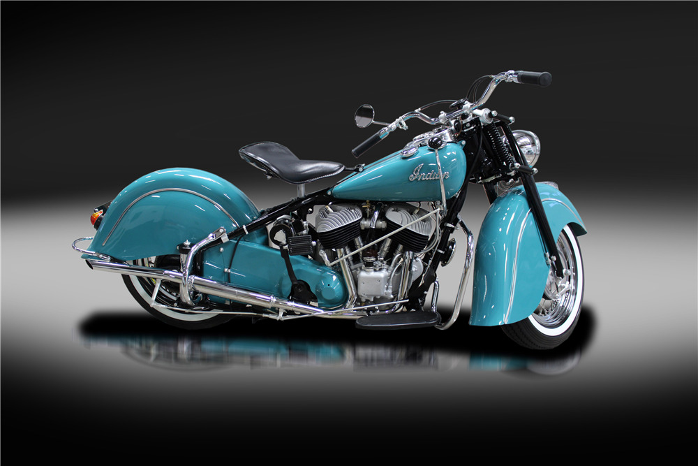 1947 INDIAN CHIEF MOTORCYCLE - Vehicle | Barrett-Jackson Auction