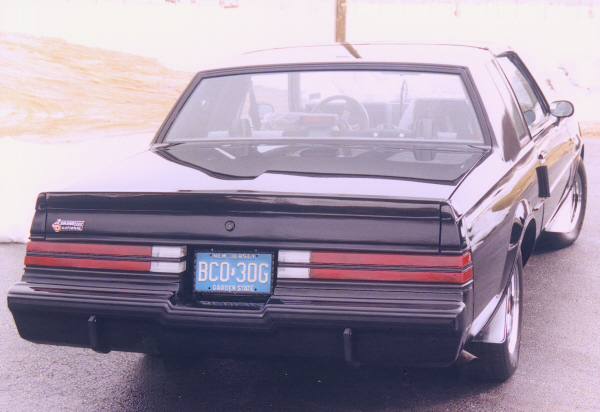 1986 BUICK REGAL GRAND NATIONAL 2 DOOR T-TOP - Vehicle | Barrett