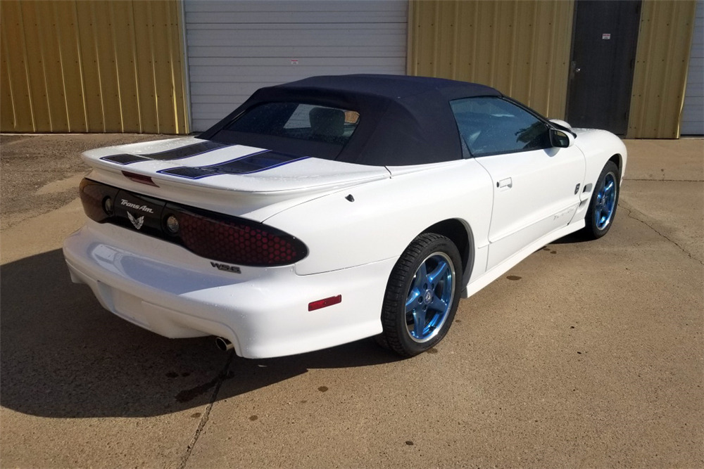 1999 Pontiac Firebird Trans Am Convertible: market value and price history