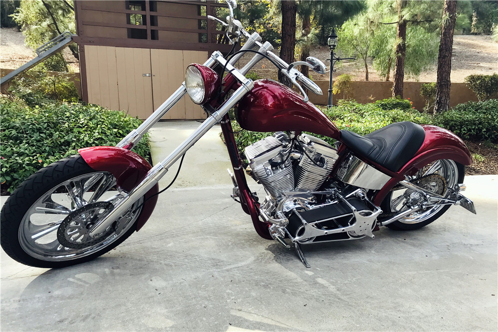 2001 WEST COAST CHOPPERS EL DIABLO CUSTOM SOFTAIL MOTORCYCLE