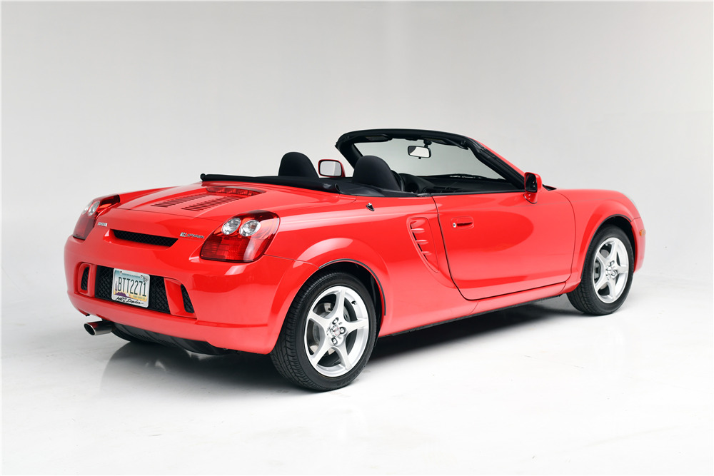 2003 Toyota MR2 Spyder: market value and price history
