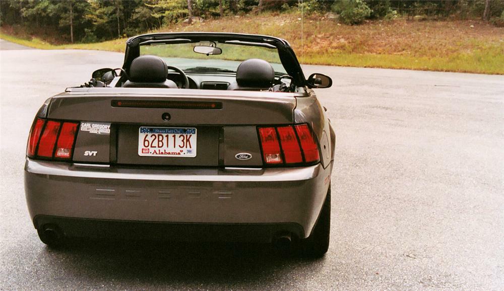 2003 Ford Mustang SVT Cobra Convertible: market value and price history