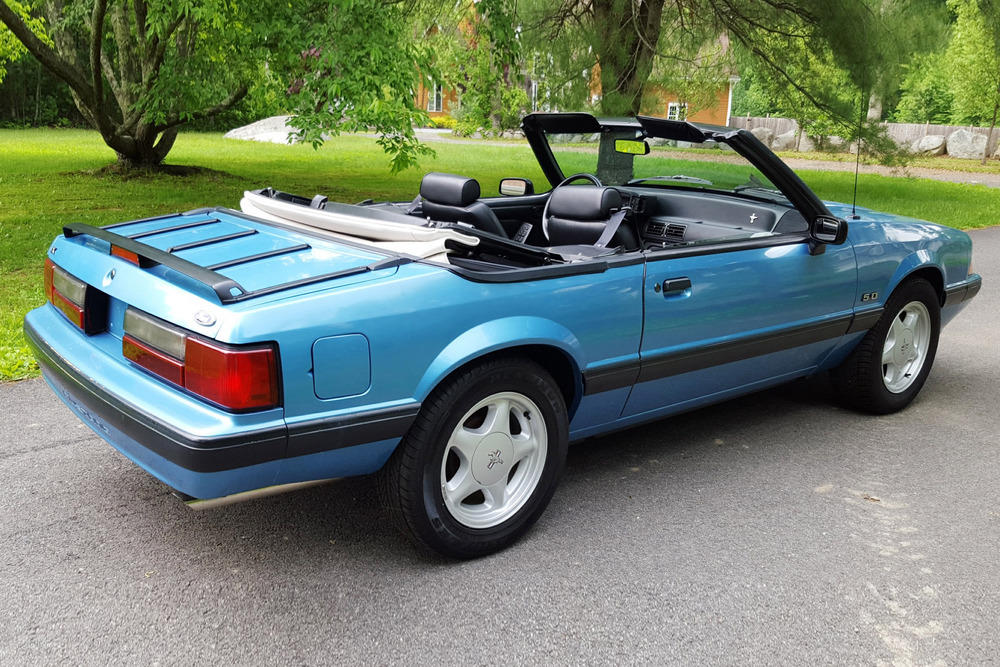 1991 Ford Mustang LX Convertible: market value and price history