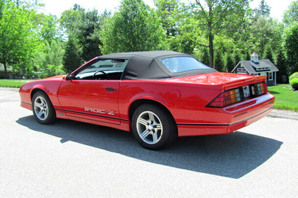 1989 Chevrolet Camaro IROC-Z Convertible: market value and price history