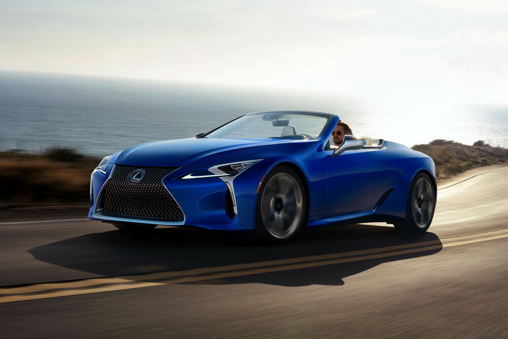 2021 LEXUS LC 500 CONVERTIBLE INSPIRATION SERIES VIN 100001