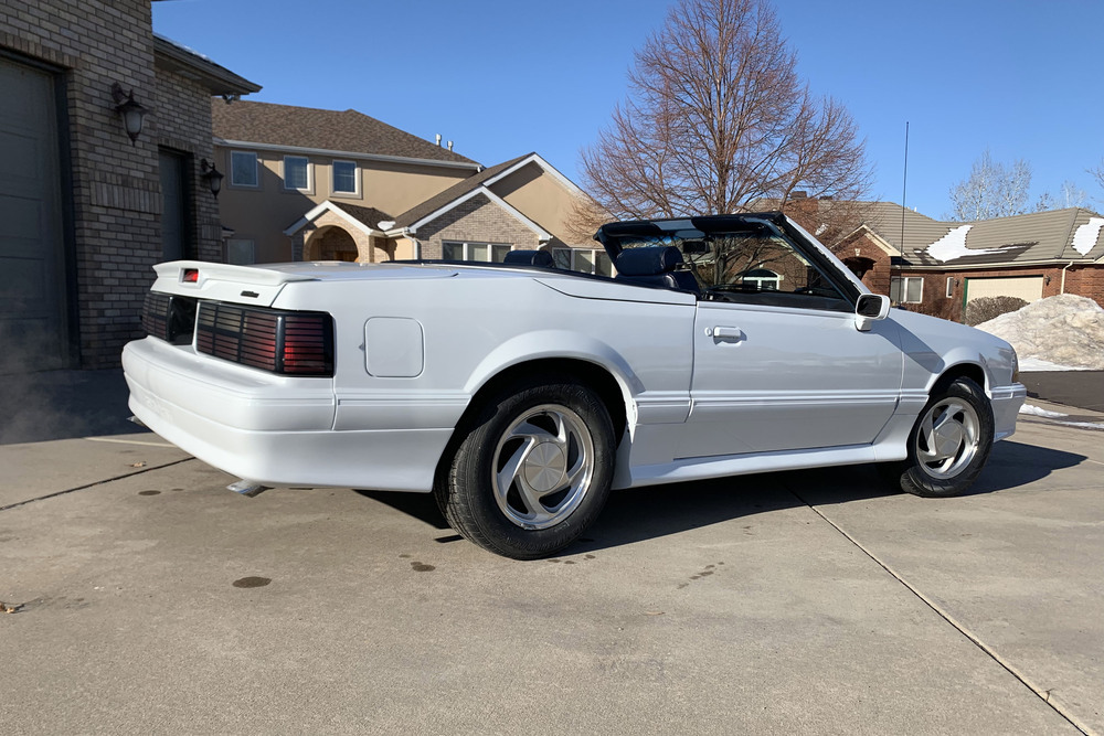 1989 Ford Mustang ASC McLaren Convertible: market value and price history